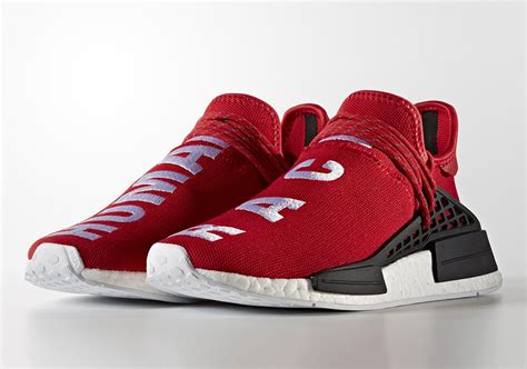 pharrell williams hu shoes red